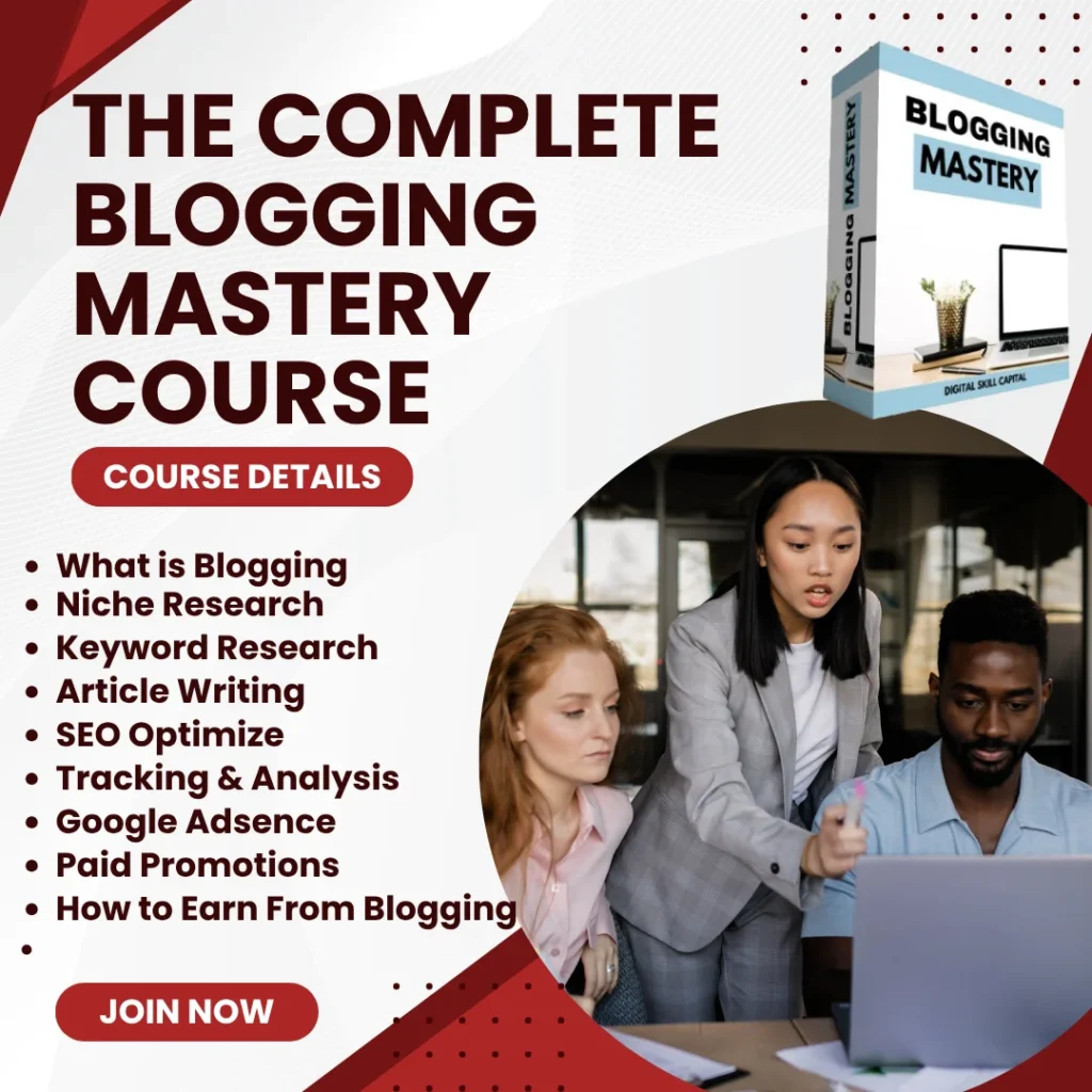 blogging course